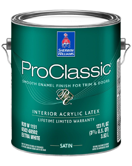 ProClassic Waterborne Interior Acrylic Enamel