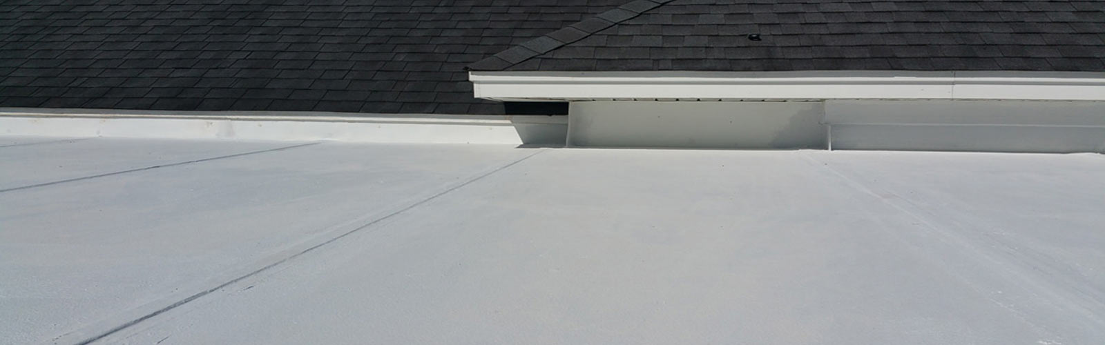 Flat roof installation by STL Restoration Pros