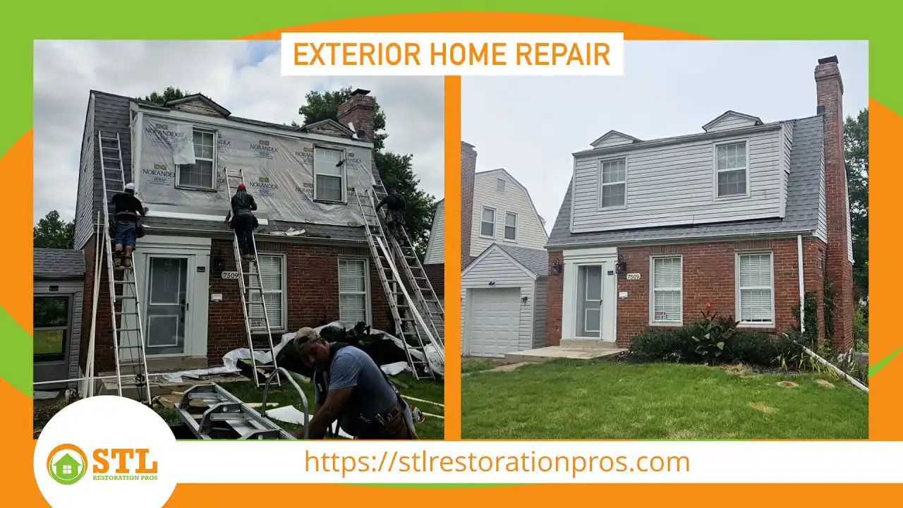 STL Restoration Pros - Exterior Home Repair Video